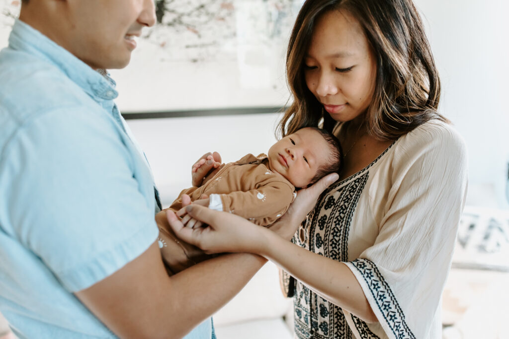 newborn session as an example of how to prepare for san francisco newborn photography session
