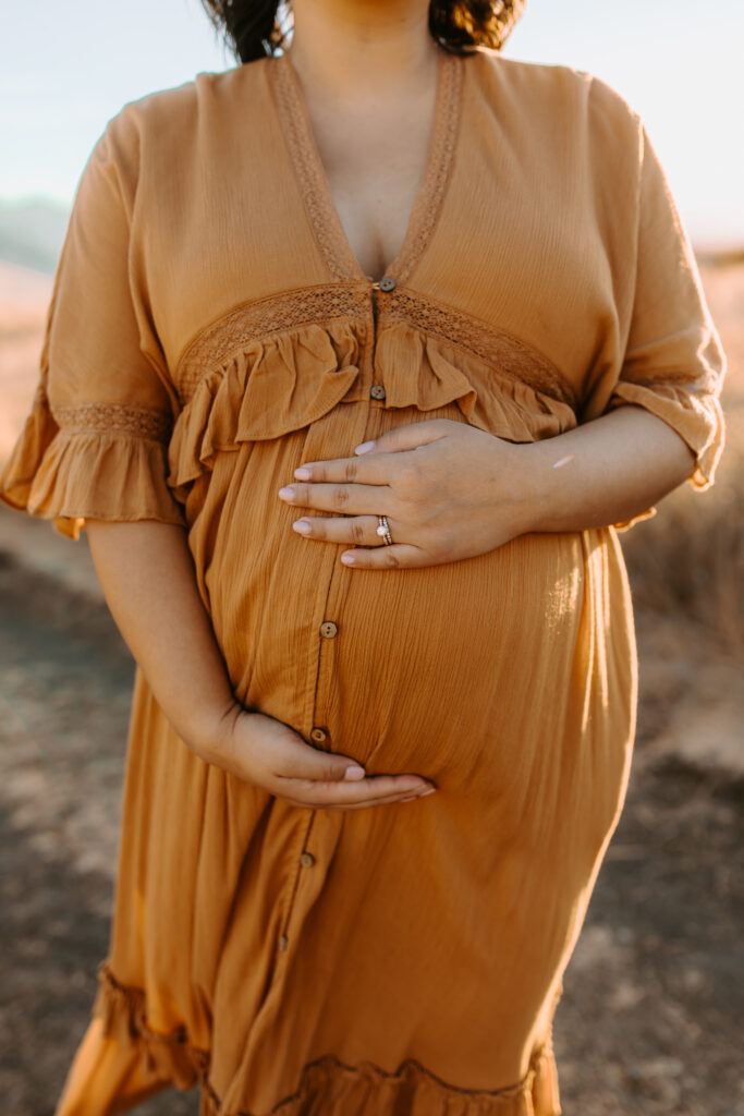 maternity session as an example of bay area midwives