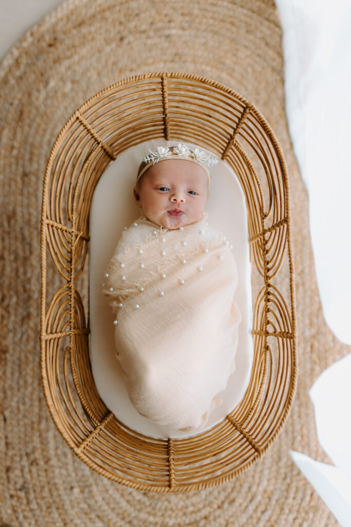 newborn session as an example of san francisco newborn photographer