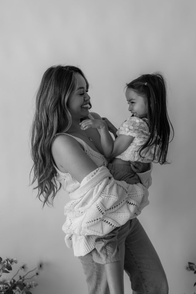 motherhood session as an example of motherhood studio session with San Jose family photographer