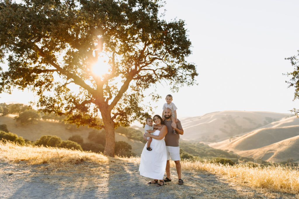 family session as example of bay area family photographer