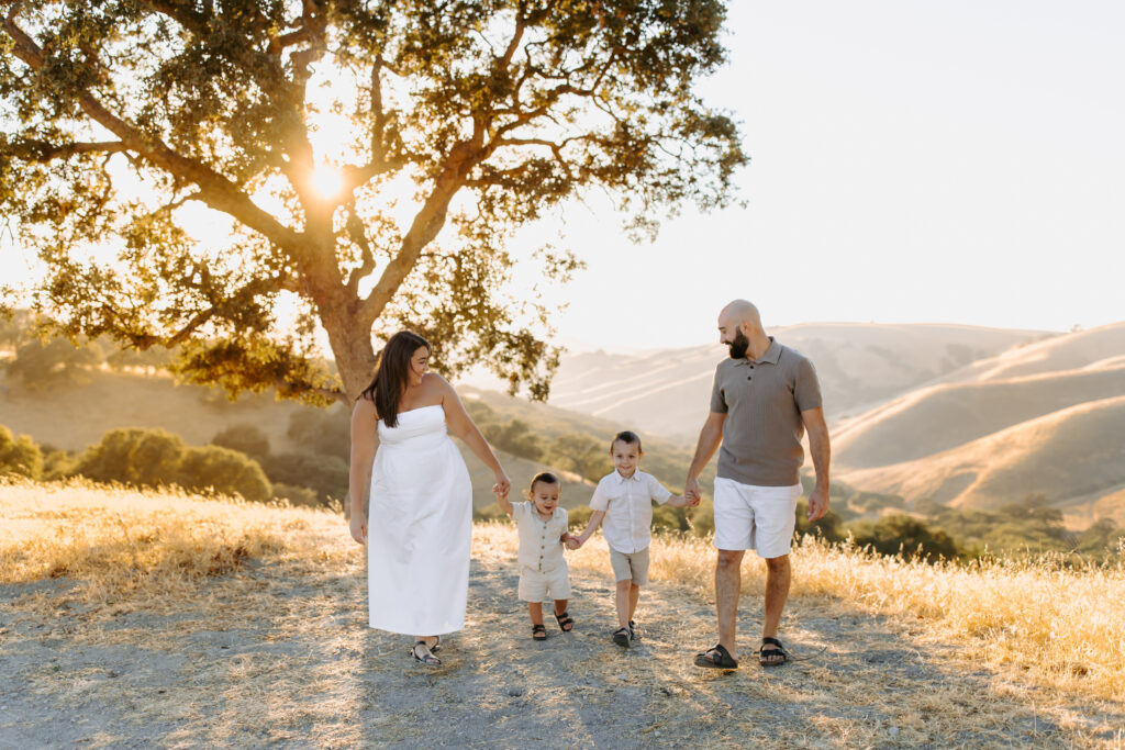 family session as example of bay area family photographer