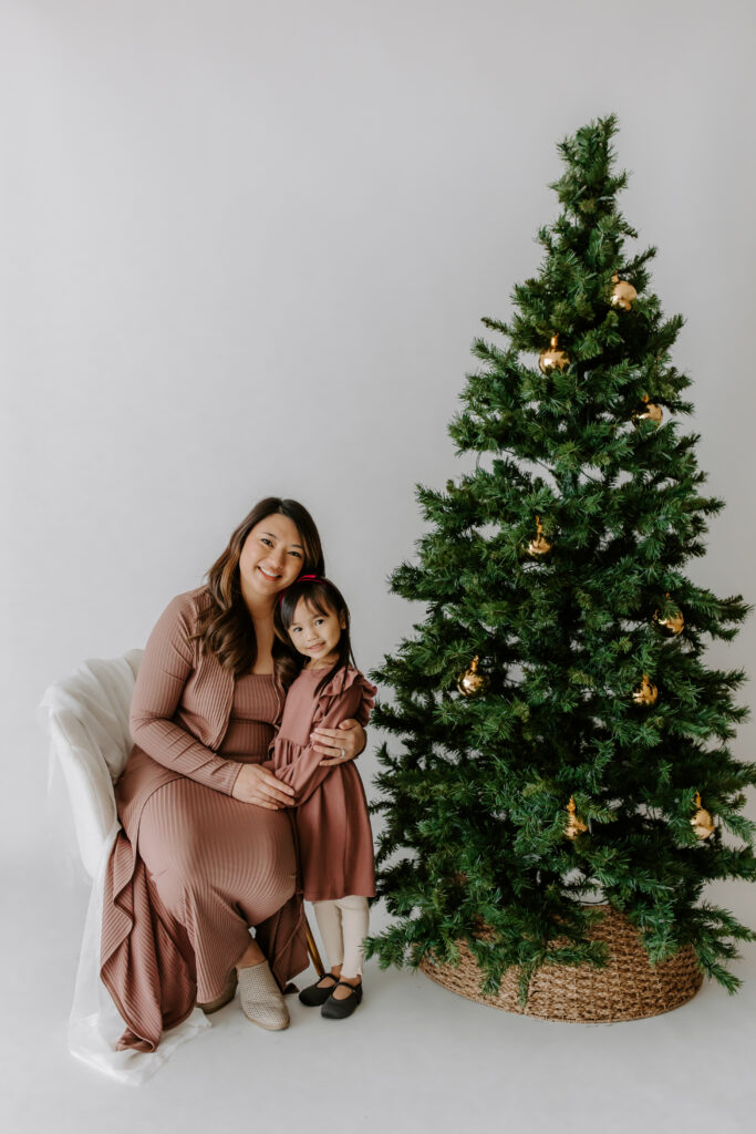 family holiday photo as example of San Jose Family Photographer