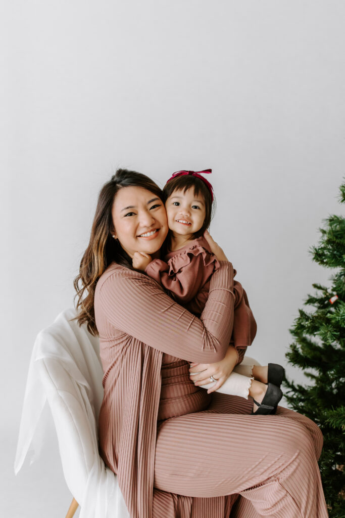 family holiday photo as example of San Jose Family Photographer