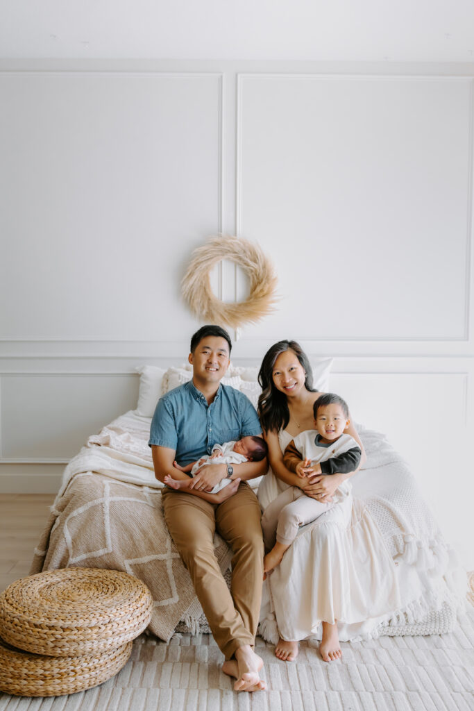 newborn photography session as example of bay area newborn photographer