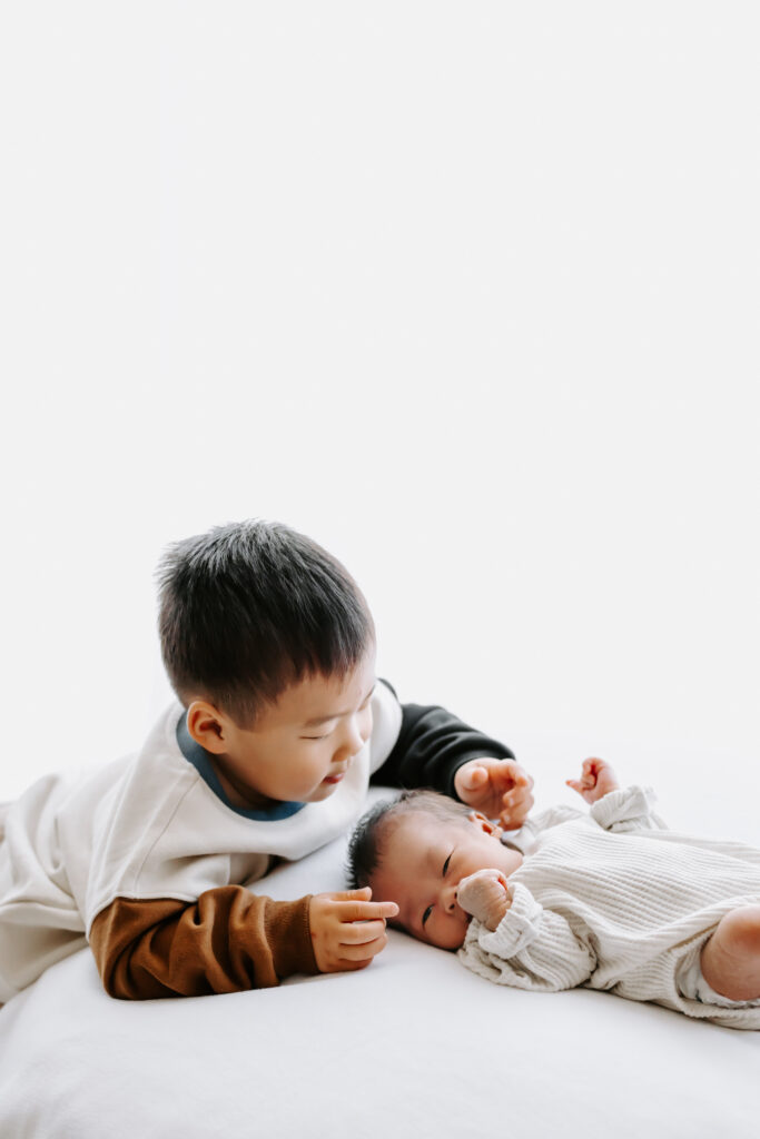 newborn photography session as example of bay area newborn photographer