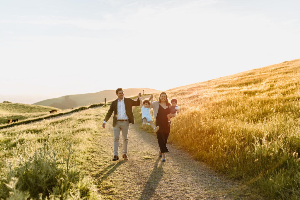 family session as example of San Jose family photographer