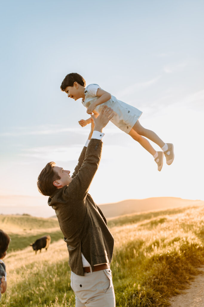family session as example of San Jose family photographer