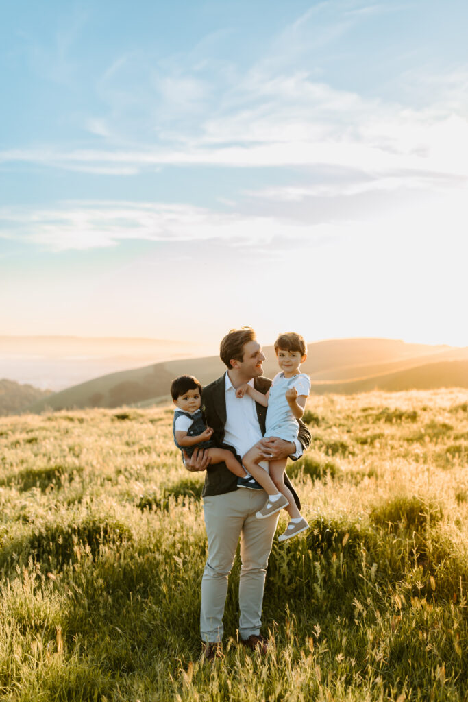family session as example of San Jose family photographer
