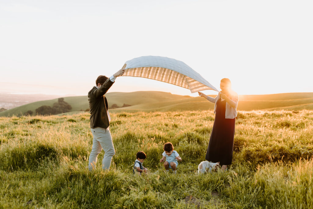 family session as example of San Jose family photographer