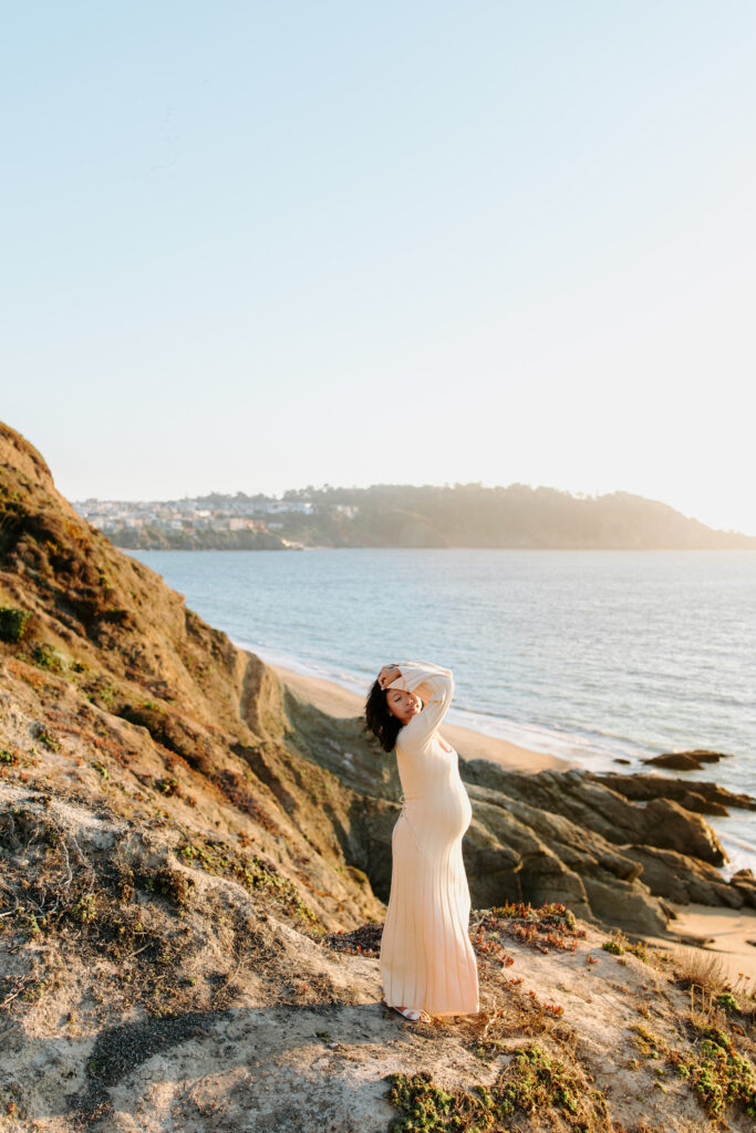 maternity session as example of san francisco maternity photographer