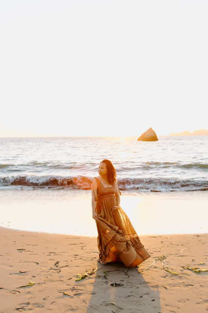 maternity session as example of san francisco maternity photographer