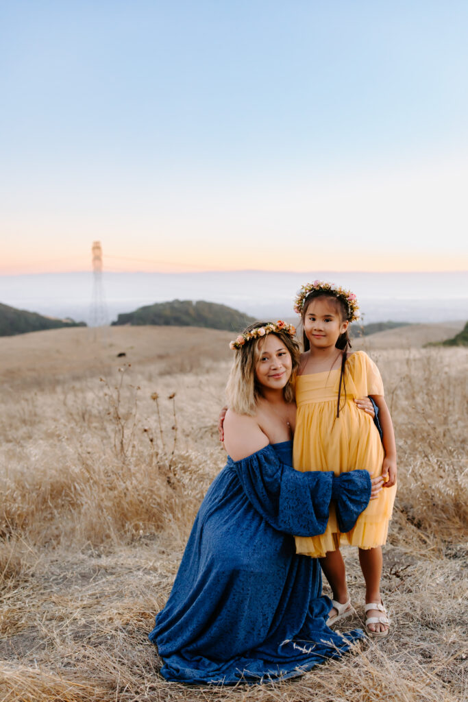 maternity session as example of Fremont maternity photographer