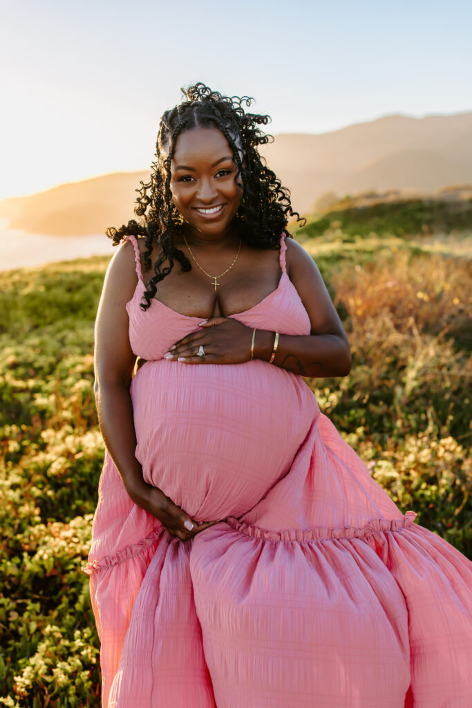 maternity session as example of marin maternity photographer