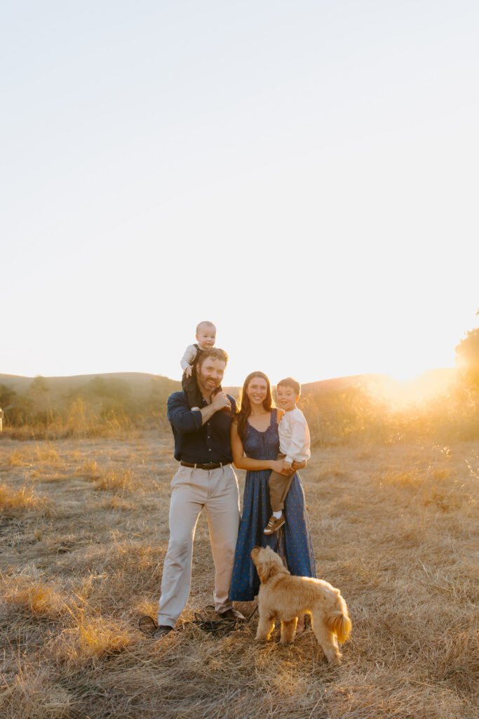 family session as example of san jose family photographer